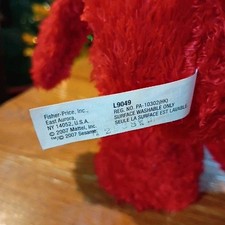 Fisher-Price Sesame Street Elmo Red Stuffed Animal L9049 2007 Surface Washable