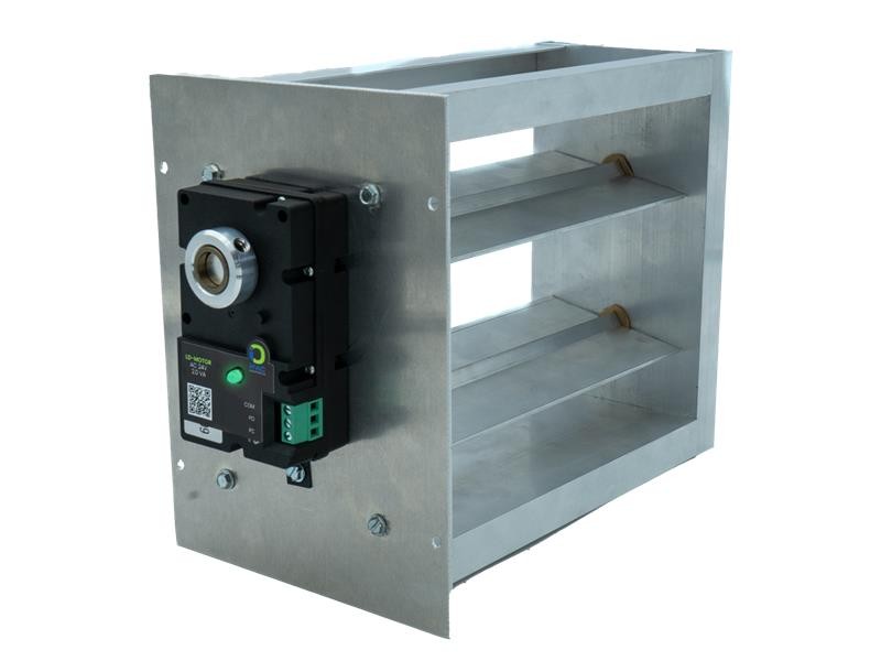 IO HVAC CONTROLS LD-0806-BM Damper 8" x 6" Rectangular 3 Wire Actuator LED