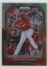 2021 Panini Prizm Tier III Cosmic Haze Prizm Aristides Aquino #208 0t2