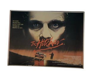 The Hitcher 1986 Original Uk Quad Poster Folded C. Thomas Howell Rutger Hauer