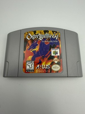 Ogre Battle 64 Person of Lordly Caliber For Nintendo 64 N64 US Version