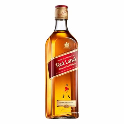 Johnnie Walker Red Label Blended Scotch Whisky Alkohol Getränk Flasche 40% 1 L