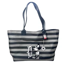 Harveys Seatbelt Disney Steamboat Willie Wanderer Tote Bag Mickey Minnie - note