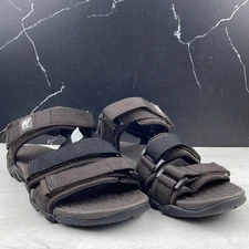 Camel Crown Men’s Beach Sandals Black/Coffee sz 8