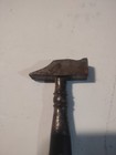 Vintage Tack Hammer Steel Head, Wood Handle, 4 in Length, Brown/Black — photo 6