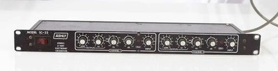 Ashly SC-22 Frequenzweiche Original Blackface Version, Stereo Frequenzweiche, Vintage Rack