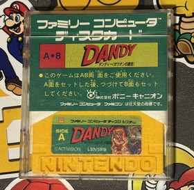 Dandy: Zeuon no Fukkatsu Famicom Disk System Japan Import US Seller TESTED