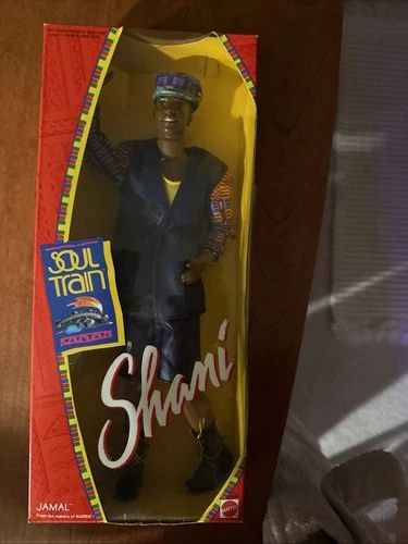 Vtg 1993 Barbie Mattel SHANI SOUL TRAIN African American Doll JAMAL NIB