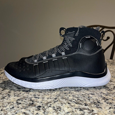 Under Armour Curry 4 Flotro Mens Size 10 'Suit And Tie' Black Basketball Shoes