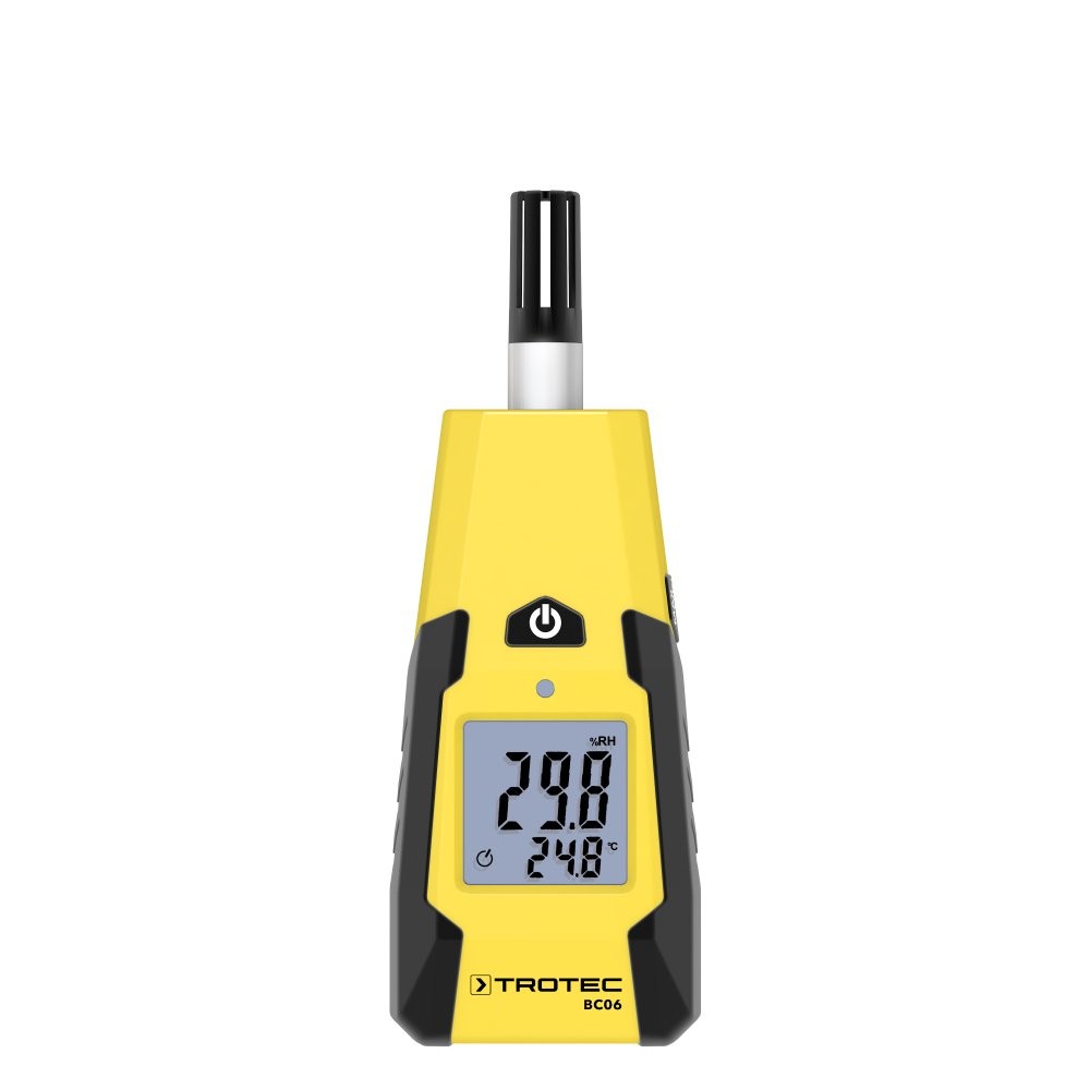 Trotec BC06 Termoigrometro Professionale | Misuratore Umidità e Temperatura
