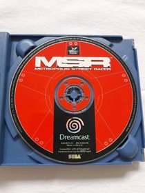 MSR Metropolis Street Racer SEGA Dreamcast Complete. All Inserts from Collector 