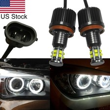 2xH8 LED 120W/per Angel Eyes Halo Ring Bulbs For BMW E90 E92 323i 325i 328i 335i