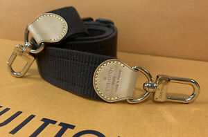 LOUIS VUITTON Textile Leather Adjustable Shoulder Strap Detachable Messenger Bag | eBay