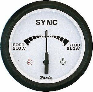 New Euro White Series Faria Instruments 32909 4" Speedometer 55 Mph (759266329096)