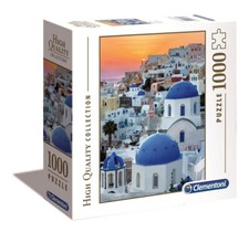 Santorini - Clementoni Hiqh Quality Collection Puzzle 1000 pezzi / 50x69 cm - NUOVO