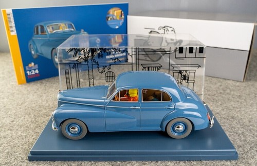 VOITURE TINTIN 1/24 29953 Morris Six: Land Black Gold Hachette Model car #53 - Picture 3 of 10