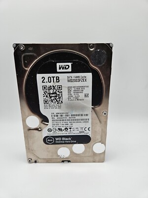Wd 7200 Black Sata Iii Western Digital 2TB WD2003FZEX 3.5