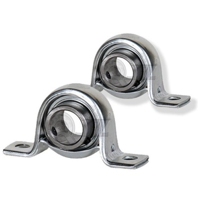 2x 7/8 in Pillow Block Pressed Steel SBPP205-14 Mounted Bearing SB205-14+PP205