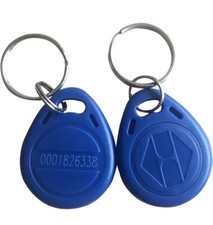 Key ID Fob 10 Pcs 125Khz RFID EM ID Key Fobs Keychain Tag Ring Access Control