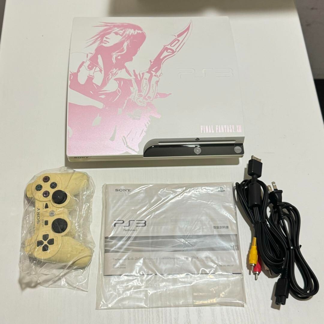 SONY PlayStation3 CEJH-10008 ライトニングエディショ PlayStation 3 250GB FINAL FANTASY XIII LIGHTNING EDITION