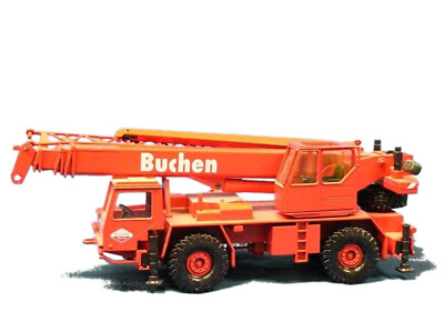 Conrad 2083-3 Liebherr LTM1025 2-axle Truck Crane - BUCHEN Red 1/50 Die-cast MIB
