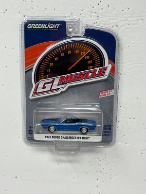 Greenlight GL Muscle 1970 Dodge Challenger RT HEMI 1:64 Diecast | eBay