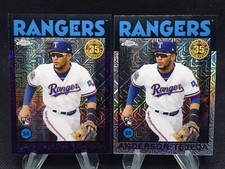 2021 Topps Series 1 Silver Pack Anderson Tejeda Base & Purple /75 #86BC-45