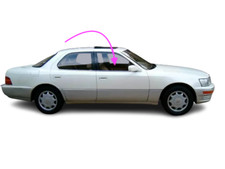 Fits: 1992-1994 Lexus LS400 4Door Sedan Passenger Front Right door Window Glass