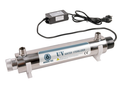 UV Filter UVC Klärer Wasser Desinfektion Klärgerät NORDIC TEC PHILIPS 6W-25W-55W
