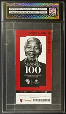 2018 NBA Basketball Toronto Raptors Ticket Nelson Mandela Tribute Game Graded