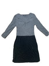 Mango Black And Grey Dress 