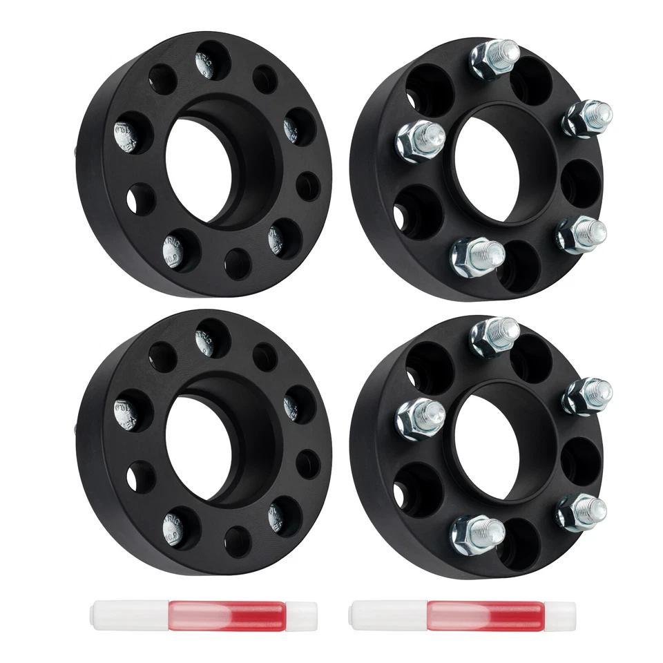 (4) Espaciadores de rueda centrados en el cubo de 1,5" 5x115 para Dodge Challenger Charger Chrysler Foto 3 de 4