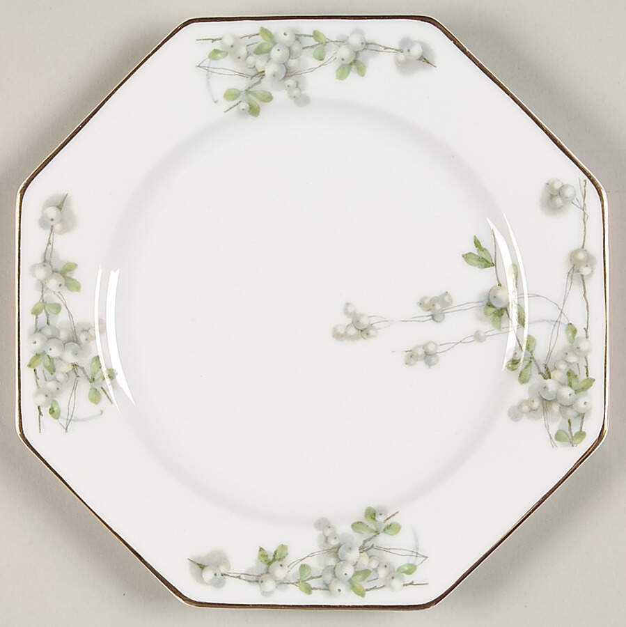 Rosenthal - Continental Mistletoe  Octagonal Dessert Plate 2209736