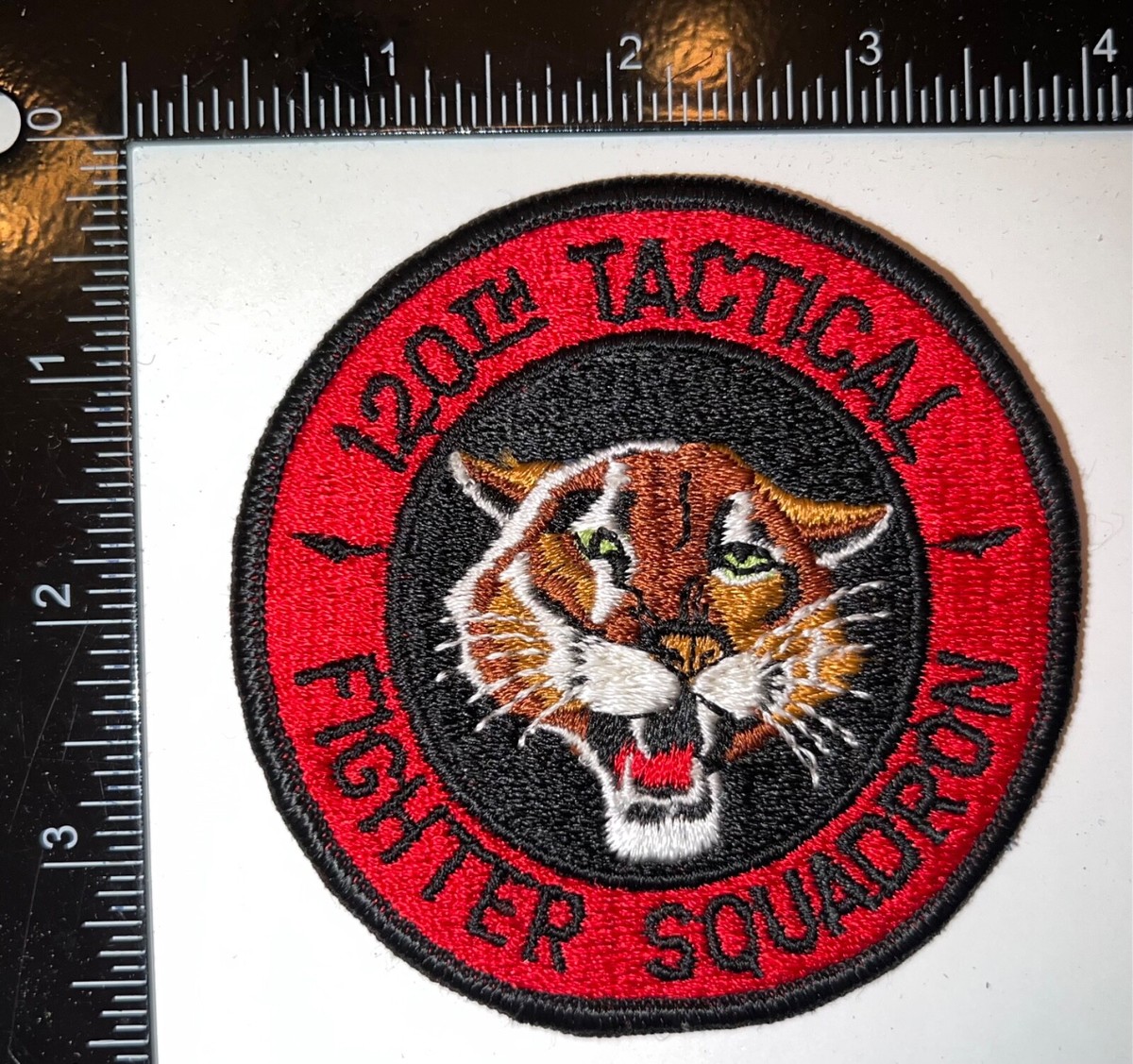 USAF 90th FS ダイスマン　サマーパッチ U.S. Air Force 90th Tactical Fighter Squadron Patch - M1