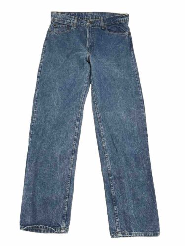 Vintage lata 80. 90. Levis 505xx Jeansy 34x32 Rzeczywisty mierzony dżins wyprodukowany w USA - Zdjęcie 1 z 7