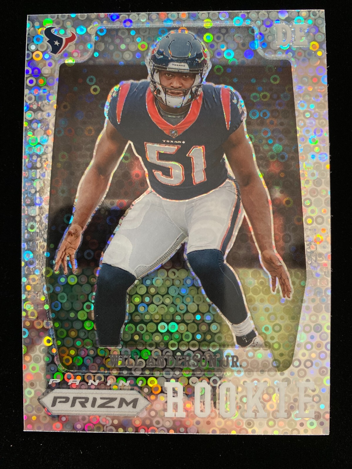 2023 Panini Prizm WILL ANDERSON Rookie Flashback NO DISCO PRIZM #PFR-3 Texans RC