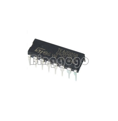 10PCS NEW IC TEA2025B TEA2025 ST AMP AUDIO PWR MONO 16DIP