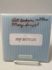 Close to my Heart My Acrylix Cup Of Friendship D1185 Coffee Tea Hearts Teapot