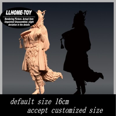 Game Character Pingping Fox Monster Resin 3D Print GK Figure DIY Model