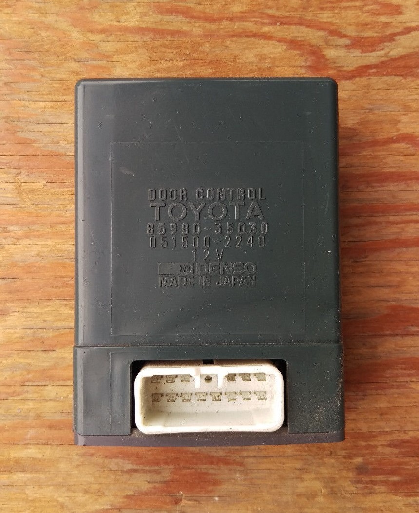 Door Lock Control Relay Module 1992-1995 Toyota 4Runner 85980-35030