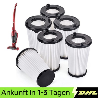 6-Pack Hepa-Filter Für-AEG CX7 CX7-2 Serie Ergorapido AEF150 Akku-Staubsauger DE