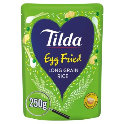 Tilda Ei Gebratener Reis Basmati Mikrowelle 250g PACKUNG MIT 6