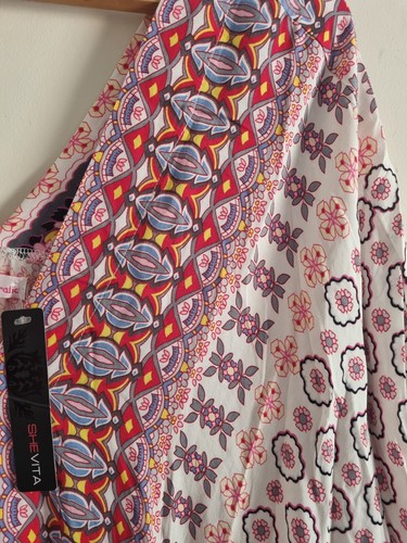 Boho Australia Womens Free Size Kaftan Top BNWT - Picture 3 of 5