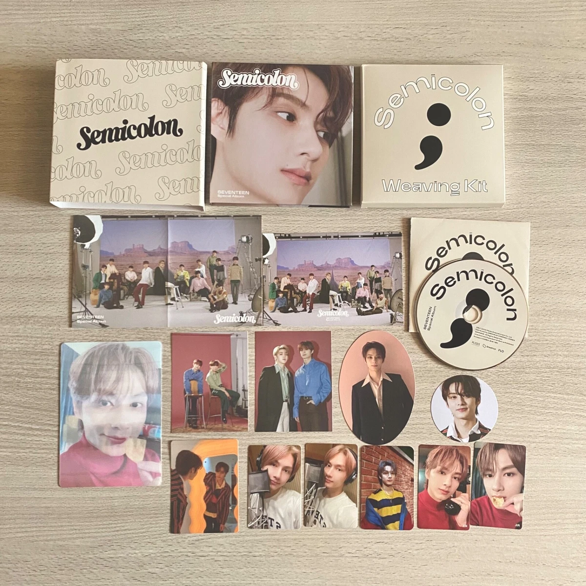 時間指定不可】 seventeen ジュン semicolon ヨントン HMV K-POP
