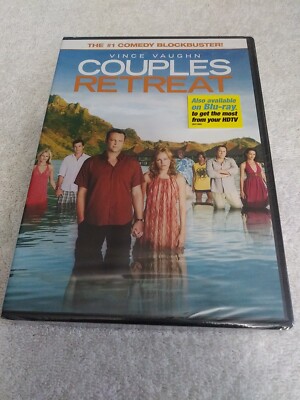 Couples Retreat DVD Vince Vaughn NEW Jason Bateman Kristin