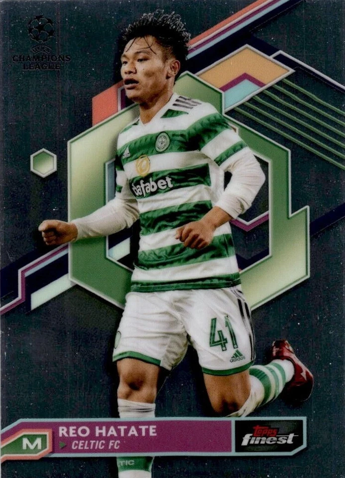 2022-23 Topps Finest UEFA Club Competitions Reo Hatate #69
