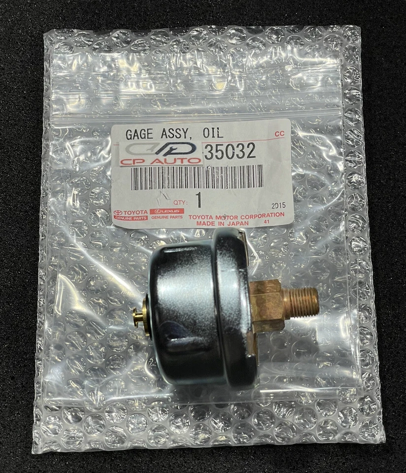 76 - 91 TOYOTA COROLLA ENGINE OIL PRESSURE GAUGE SENDER SENSOR OEM NEW - Image 2 of 4