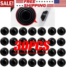 30Pcs Car Door Shock Absorber Silent-Gasket Edge Guard Pad Soundproof Sticker US