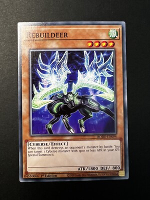 Rebuildeer - BODE-EN094- 1st Edition Yugioh Card! | eBay Australia