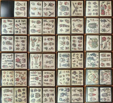 47 Sheets Joe Lieber Traditional Vintage Style Tattoo Flash Portfolio Book NYC